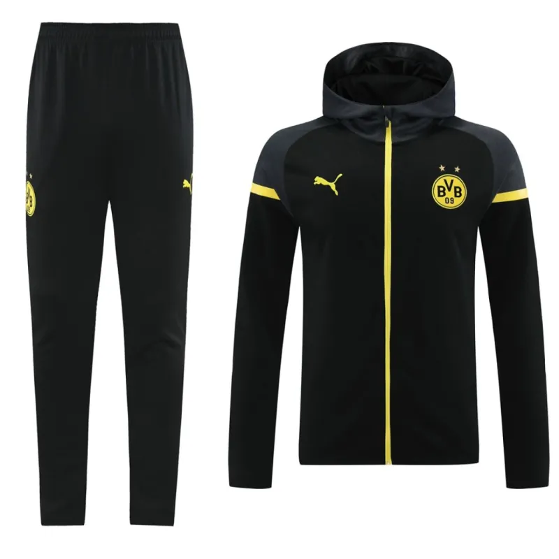 05d59940f7 Borussia Dortmund Hoodie Training Kit (Jacket+Pants) 2024-25 - Image 1