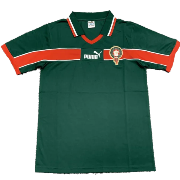 Morocco World Cup 1998 Rrtro Jersey Home