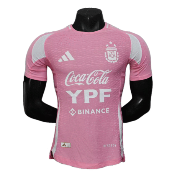 Argentina 2025-26 Pre match Training Soccer Jersey - Player Edition