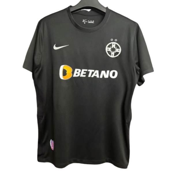 FCSB football fans with black T-sleeves