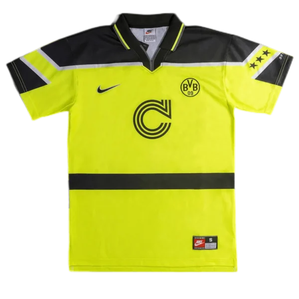 96-97 Borussia Dortmund Retro Jersey UCL Home