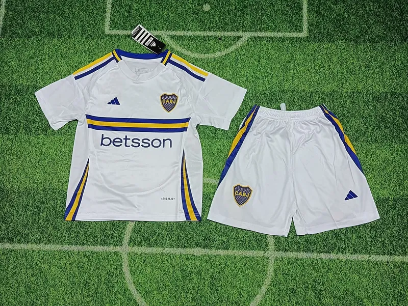 3fb9e96336 24-25 Boca Juniors Away Kids Kit Jerseys+Shorts - Image 1