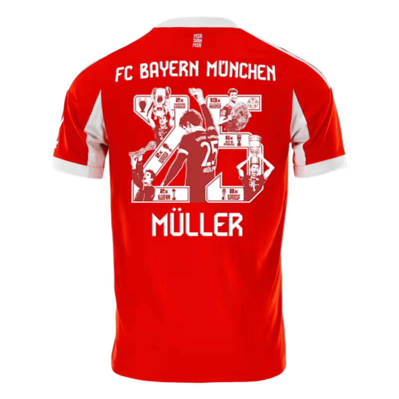 51101f047-2332461059 Bayern Munich home fan edition 25-26 Football jersey - Image 1