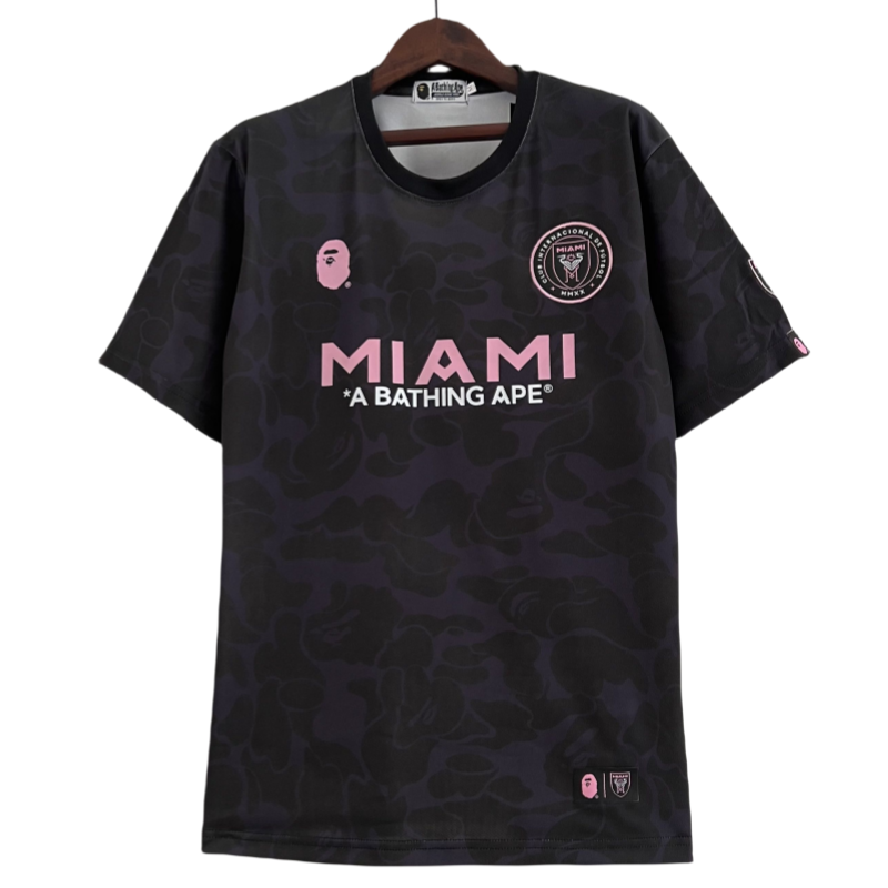 74dbe6a6ab Inter Miami Shirt Joint Edition Black Soccer Jersey 23-24 - Image 1