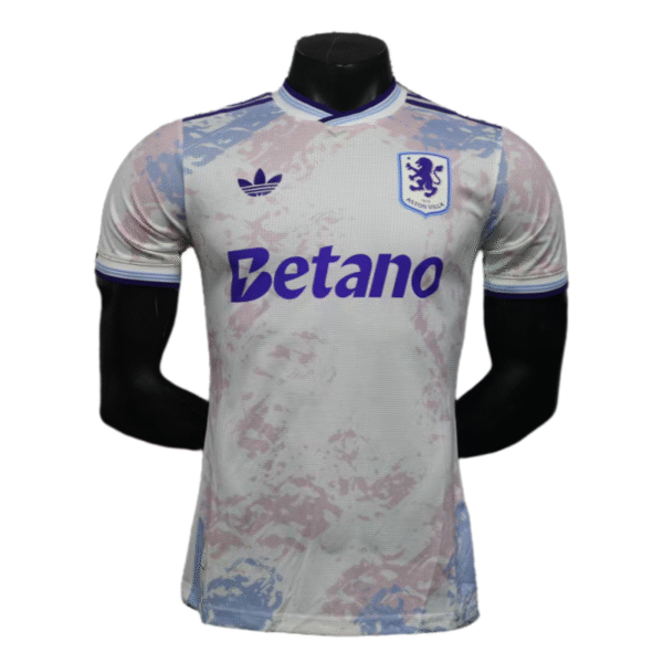 Aston Villa Away Football Jersey 2025-26 Player version
