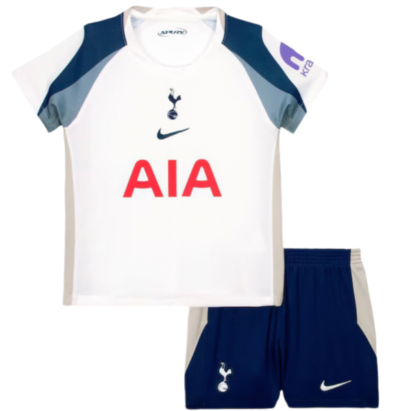 Kids Tottenham Hotspur Home Soccer Kits 25-26