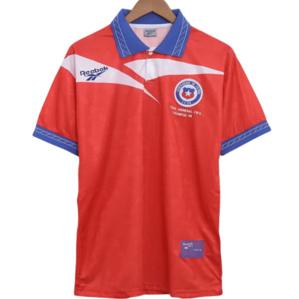 Chile World Cup 1998 Retro Jersey Home