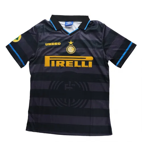 97-98 Inter Milan Retro Jersey Europa League Away