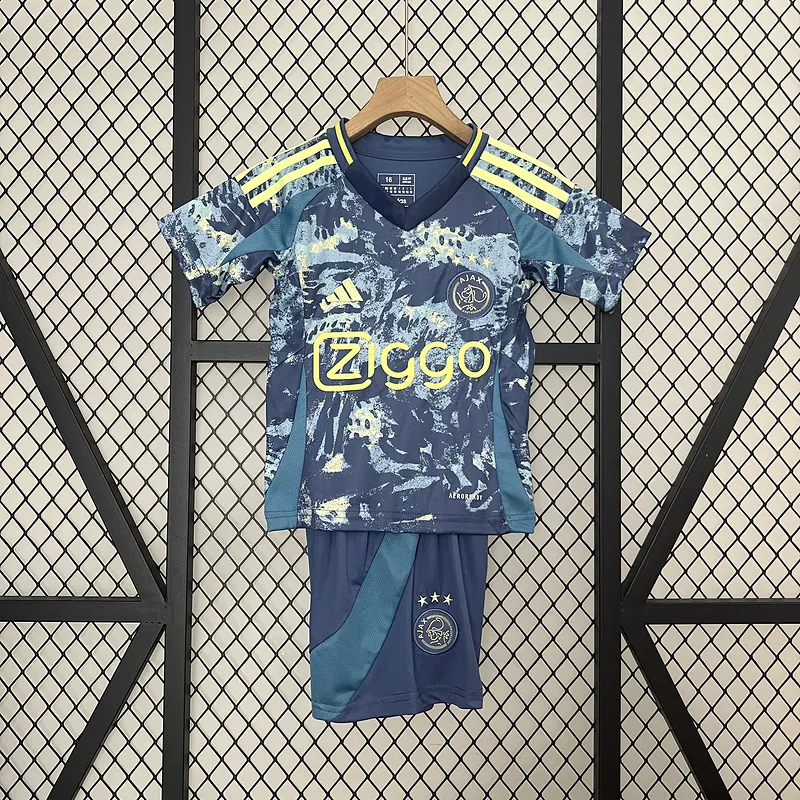 def60d0846 24-25 Ajax Away Kids Kit Jersey+Shorts - Image 1