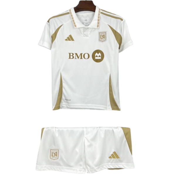 Los Angeles FC Away Kids Football Jersey Kit 2025-26 Fan Edition
