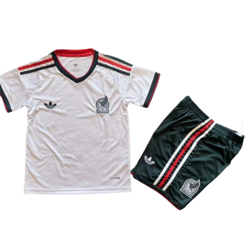 Mexico World Cup 2026 Away Kids Kit & Jersey + Shorts
