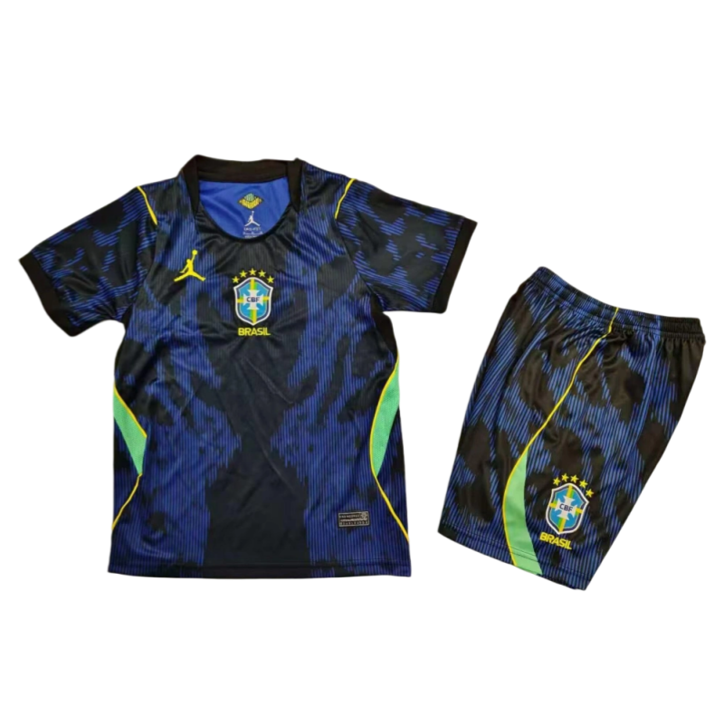 Brazil 2026 World Cup Away Kids Kit & Jersey + Shorts