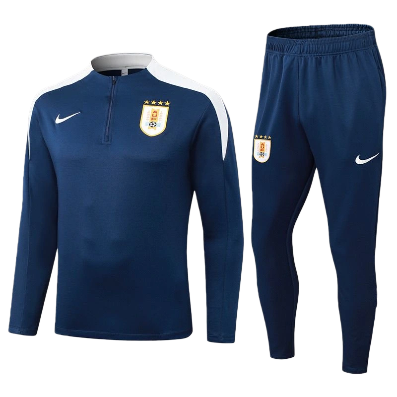2026 Uruguay Training Kit (Sweatshirt+Pants) Blue