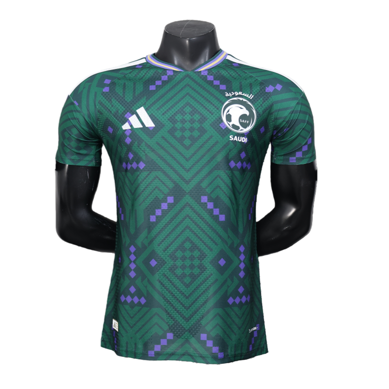 2026 Saudi Arabia World Cup Home green Football jersey Player version