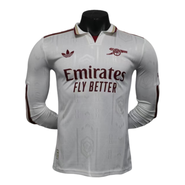 Arsenal Third Away Long Sleeve Football jersey 2025-2026 Player version