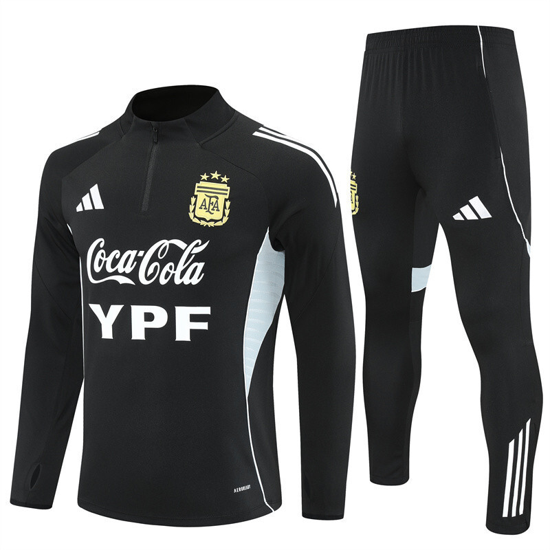 25-26 Argentina Blue Training Kits Long Football Track suits