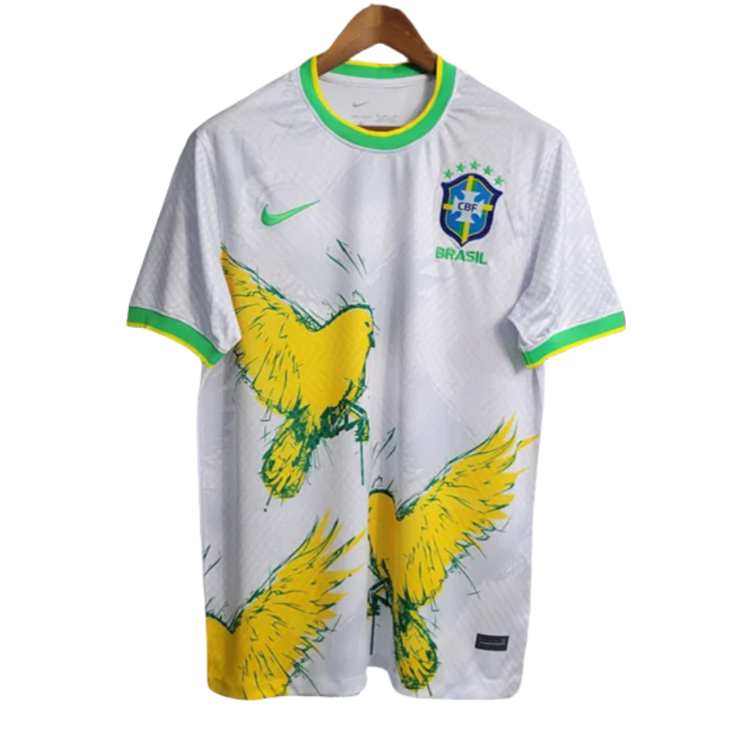 2024-25 Brazil White Pigeon Special Edition Kit Football