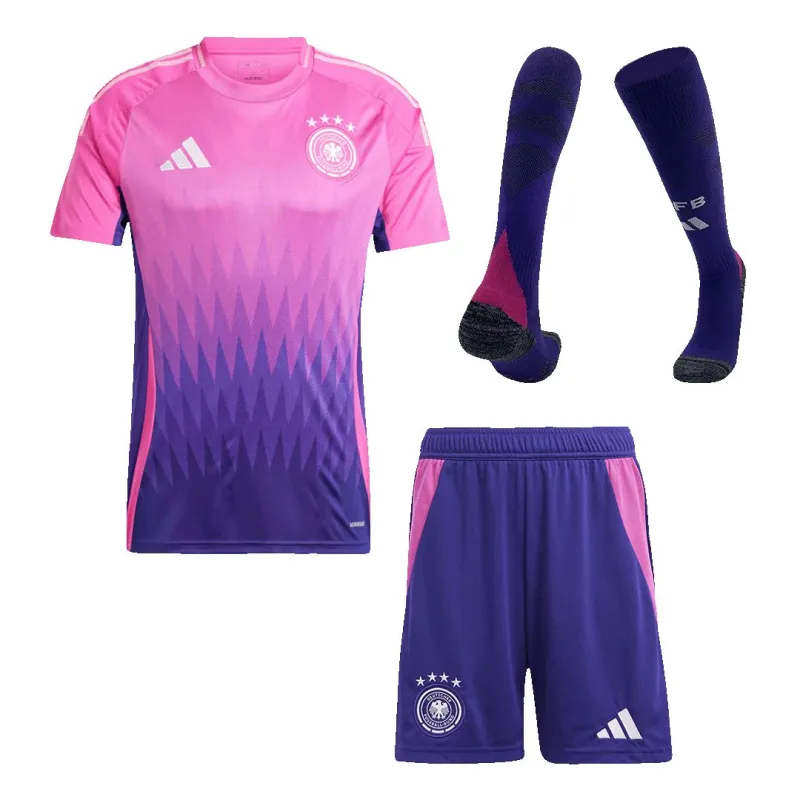 2024 Germany Euro Cup Away Whole Kit Jersey+Shorts+Socks