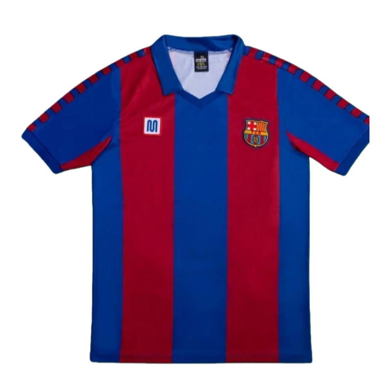 80-82 Barcelona Retro jersey Home Soccer Shirt