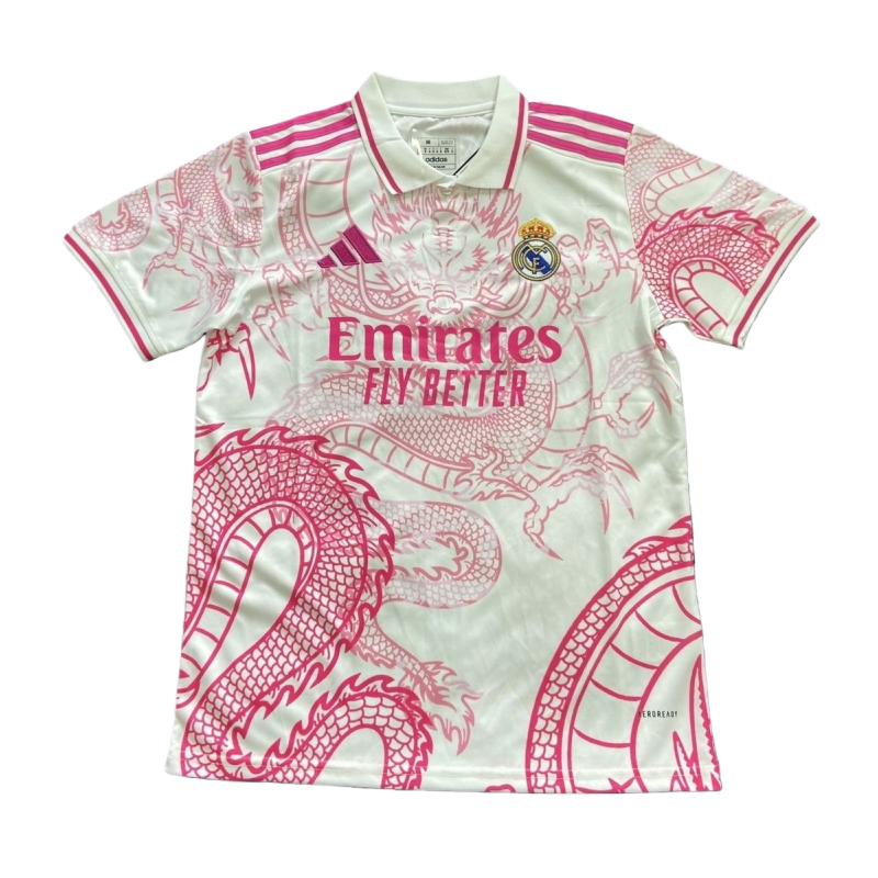 25-26 Real Madrid Pink Dragon Special Edition Football Shirt Fan version