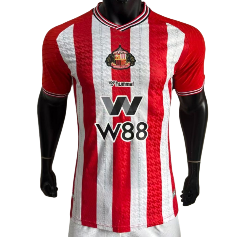 2025-26 Sunderland AFC Home Football jersey Player version