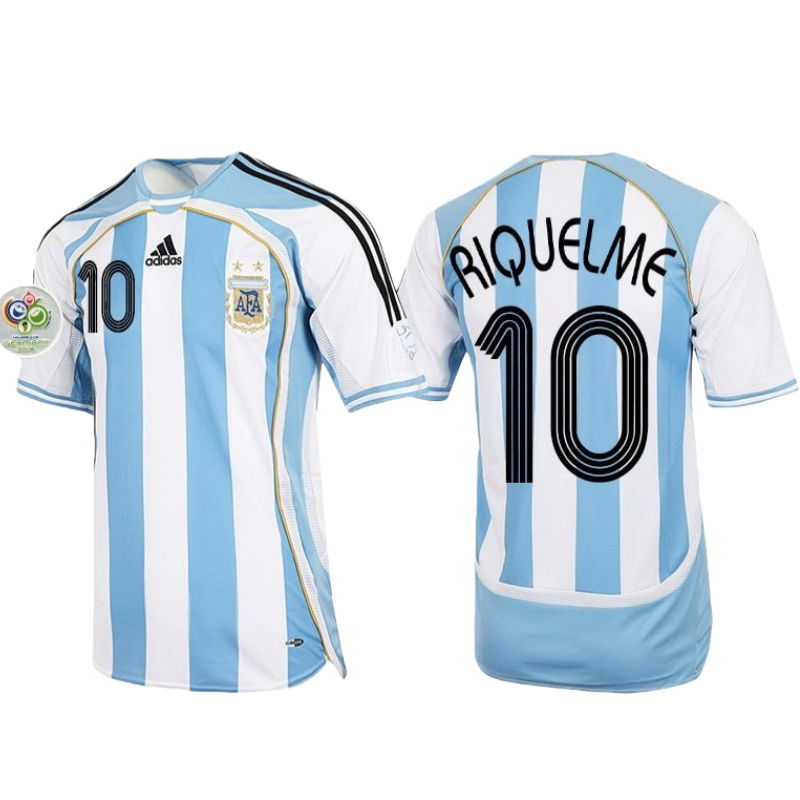 Argentina Retro Jersey Home World Cup 2006