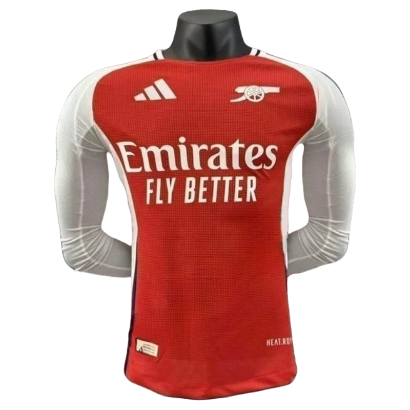 Arsenal Home Long Sleeve Jersey Player Version 2024-25