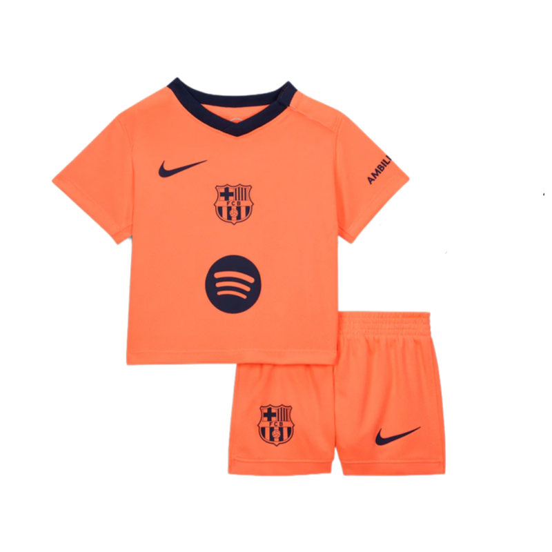 Barcelona Third Away Kids Football Shirt 2025-26 Kit