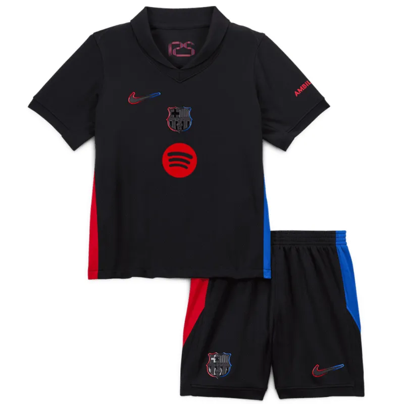 24-25 Barcelona Away Soccer Kids Jersey+Shorts